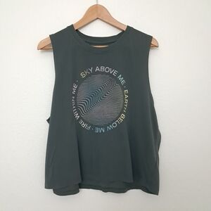 Spiritual Gangster Graphic Muscle T Shirt